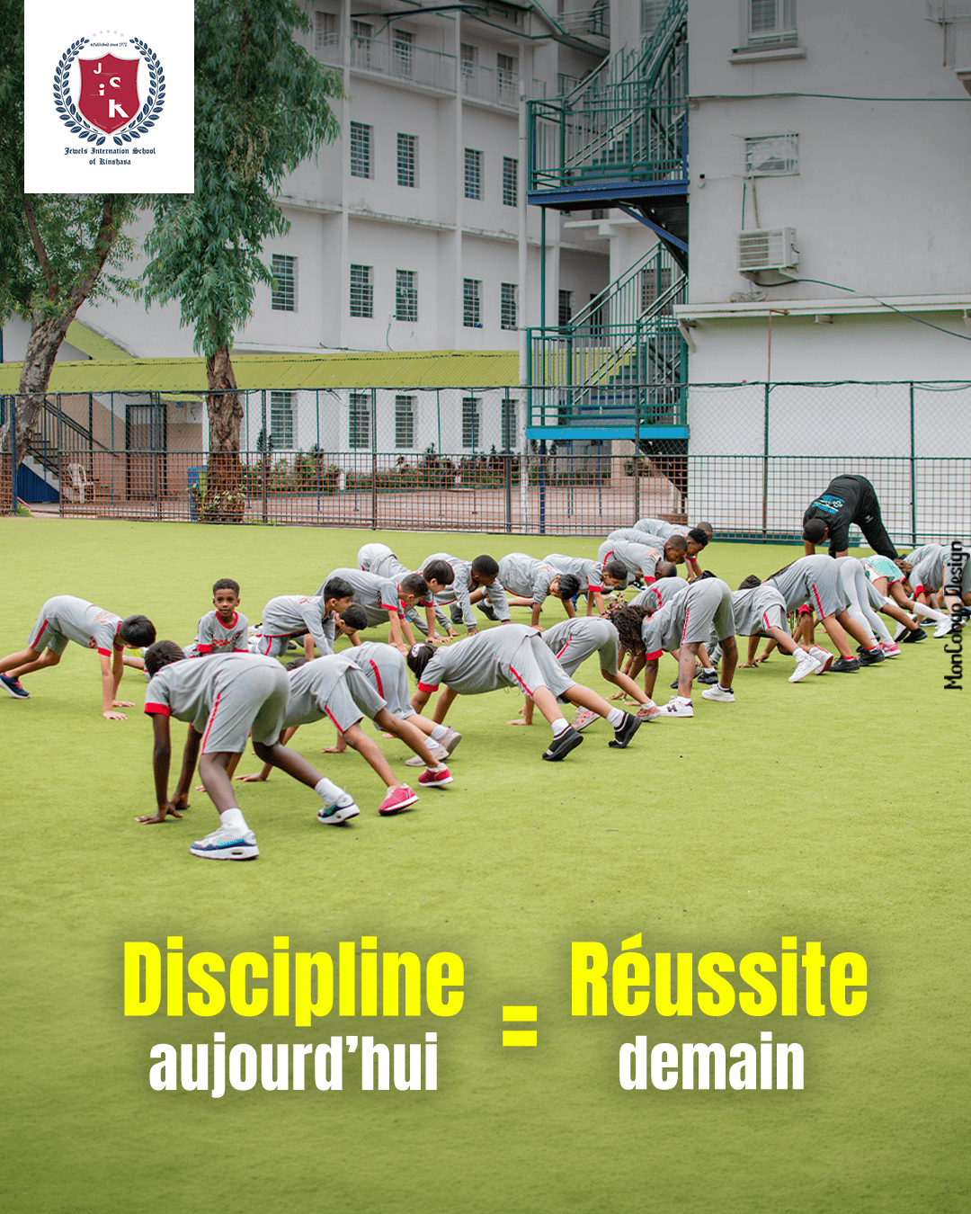 Discipline aujourd’hui = Réussite demain
