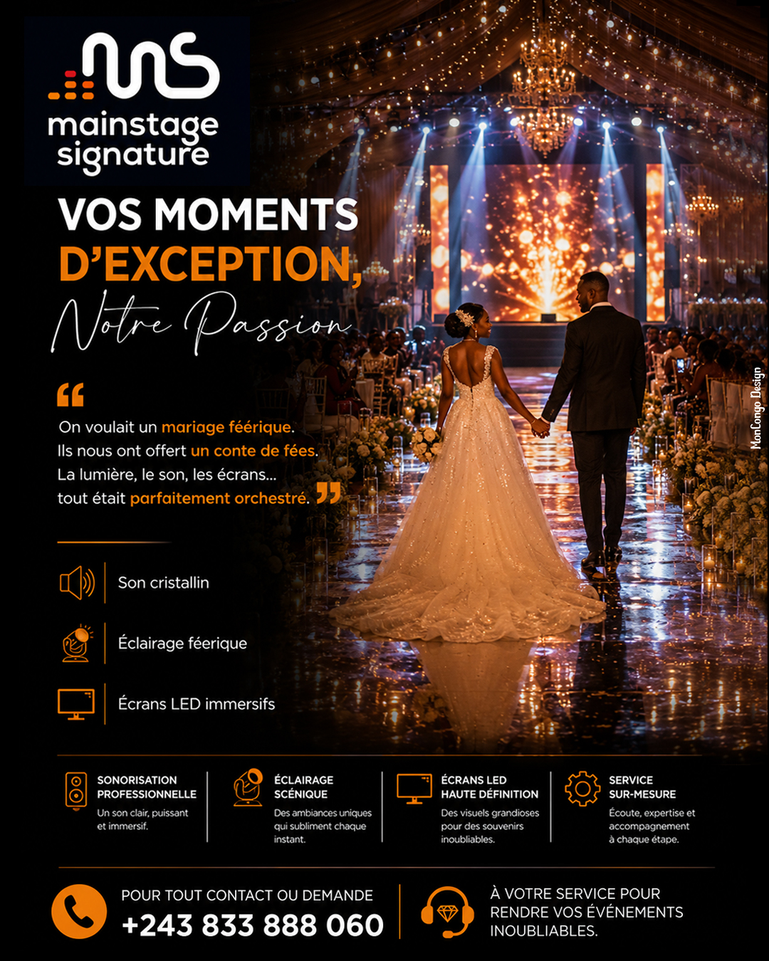 VOS MOMENTS D'EXCEPTION, Notre Passion