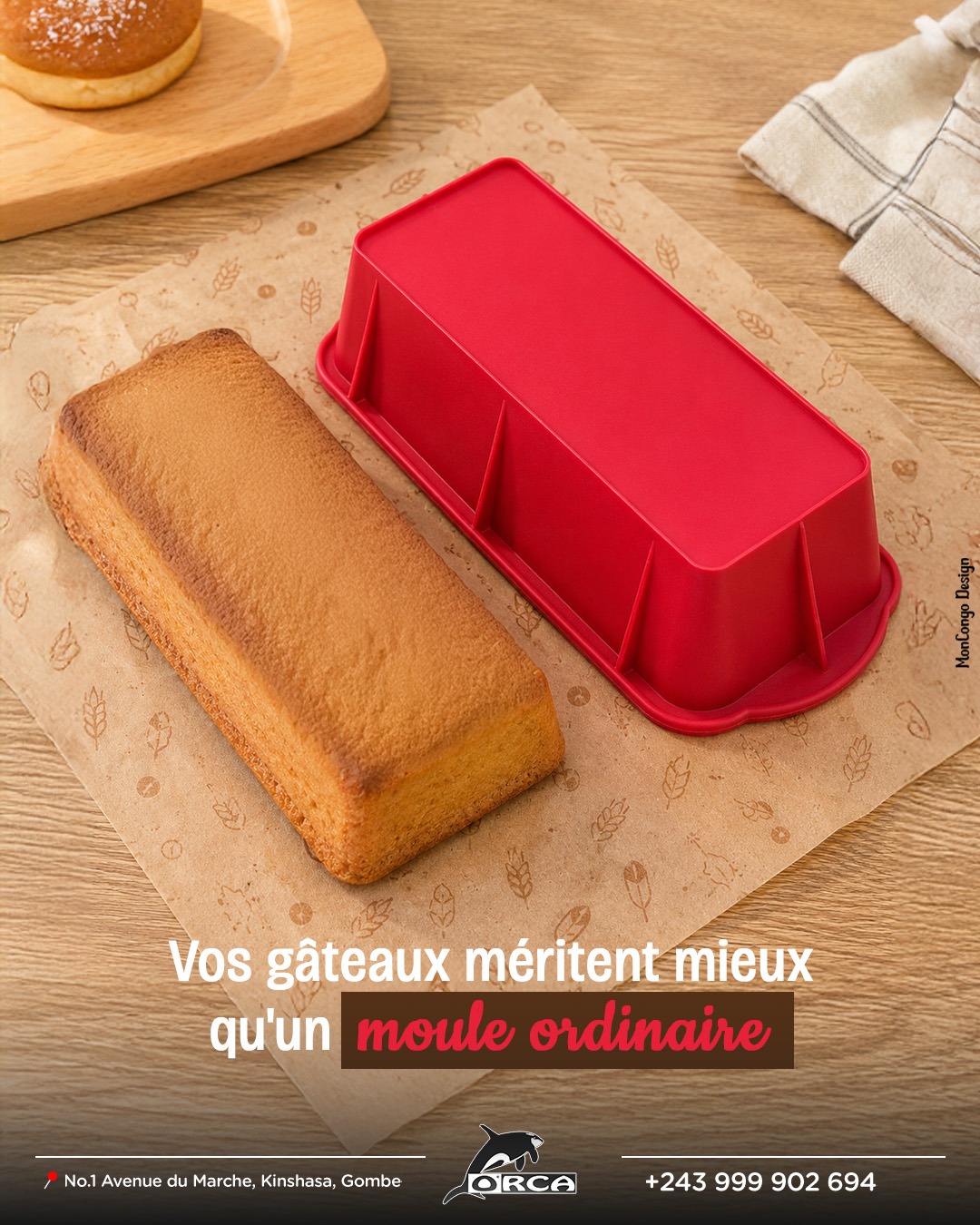 Vos gâteaux méritent mieux qu'un moule ordinaire