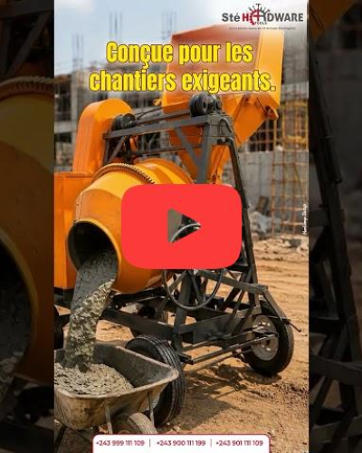 La bétonnière industrielle 500L