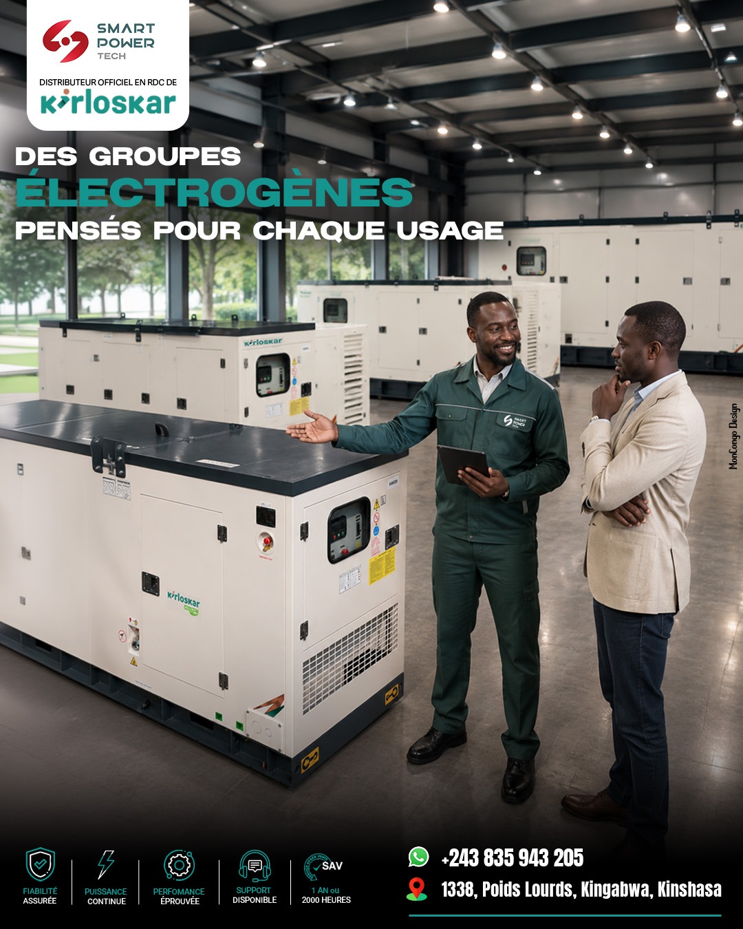 Des groupes électrogènes pensés pour chaque usage 