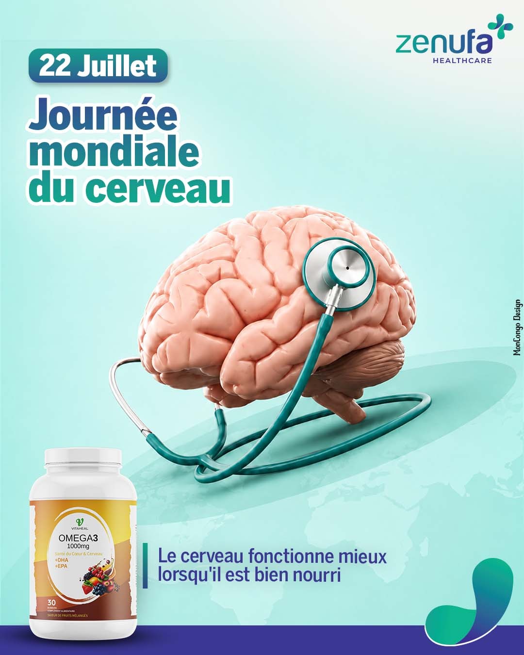 Le cerveau fonctionne mieux lorsqu'il est bien nourri