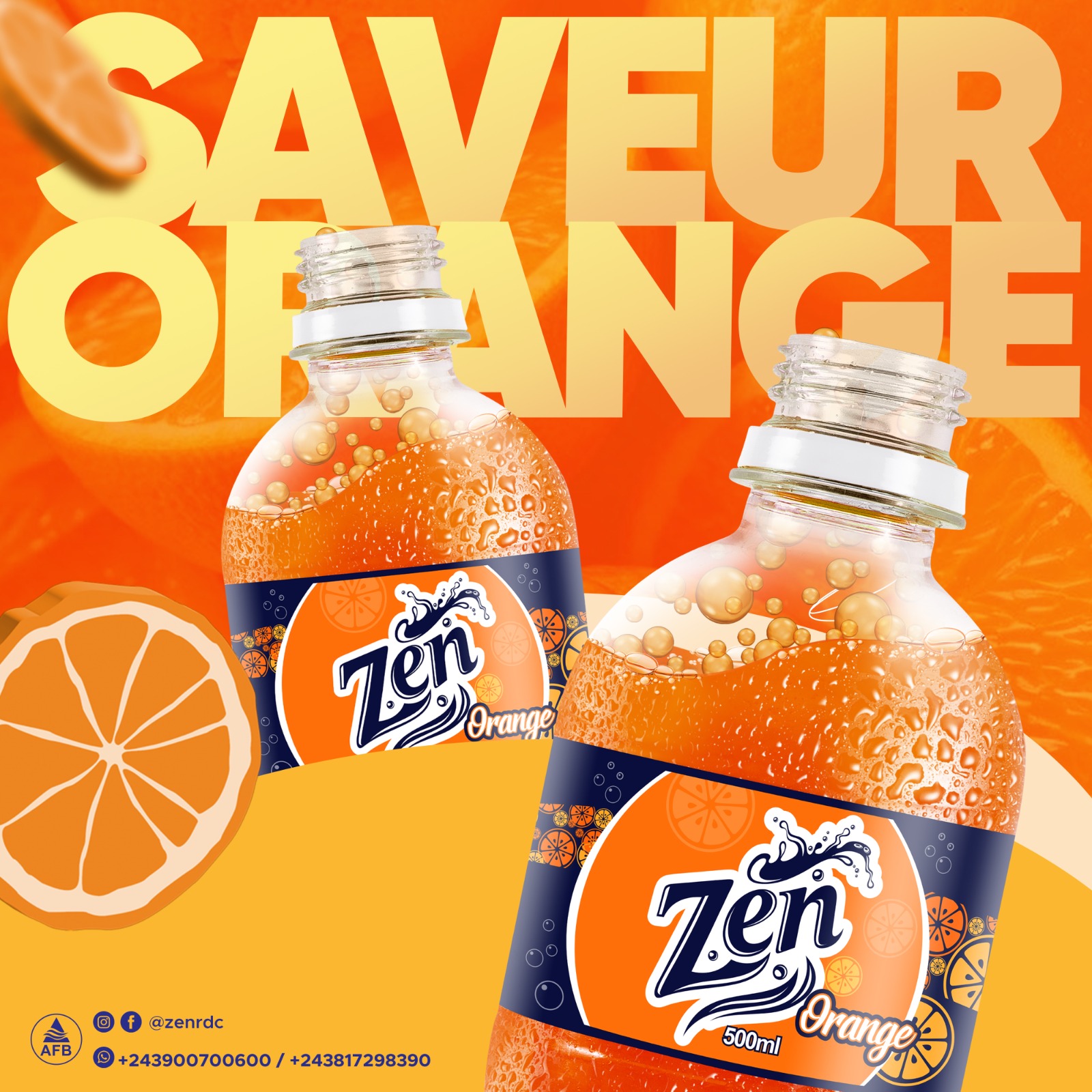 Une boisson qui met du soleil dans votre journée, où que vous soyez. 