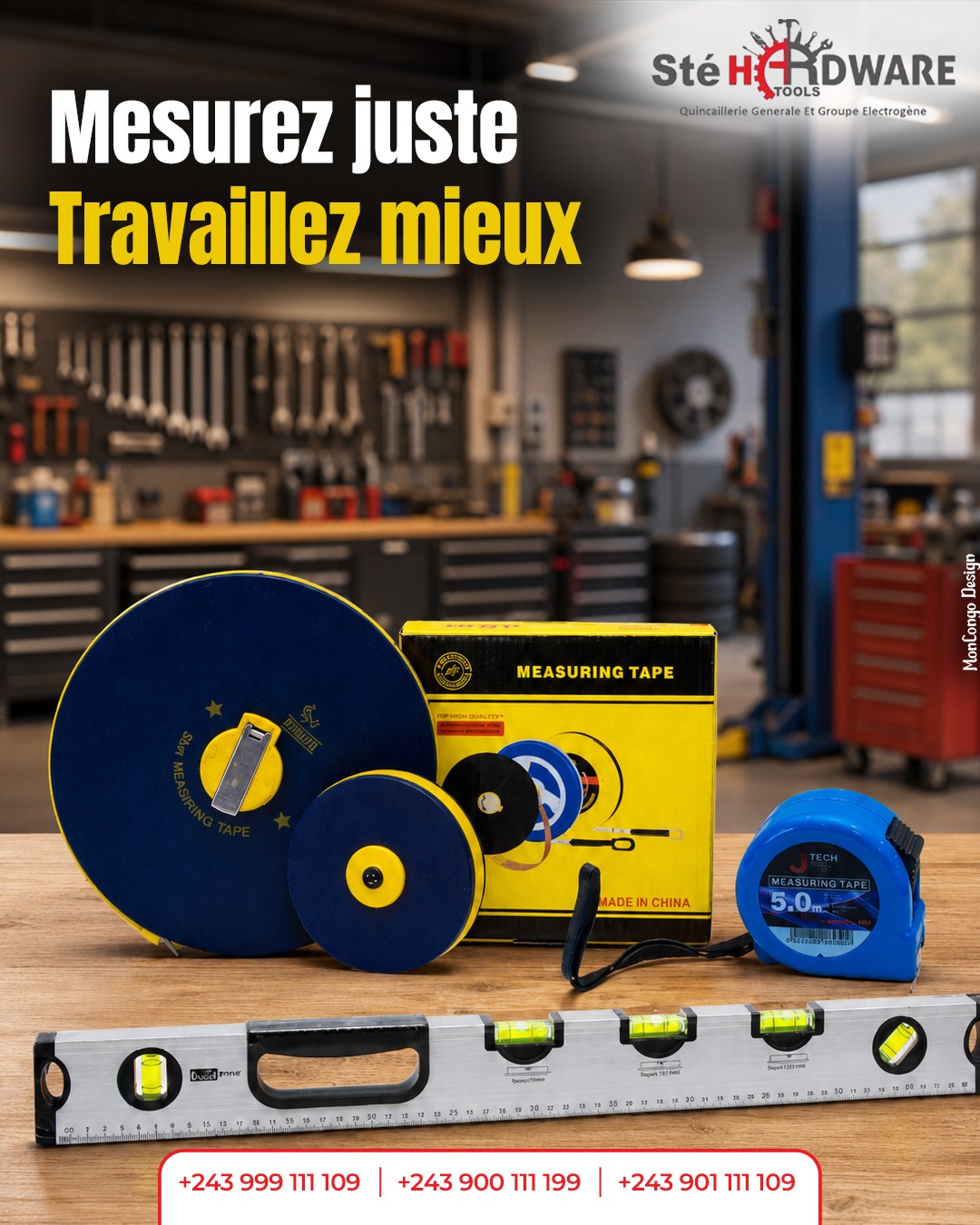 Mesurez juste. Travaillez mieux. 