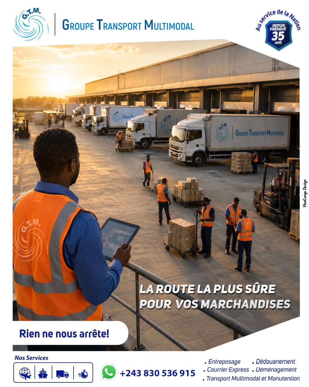 La route la plus sûre pour vos marchandises