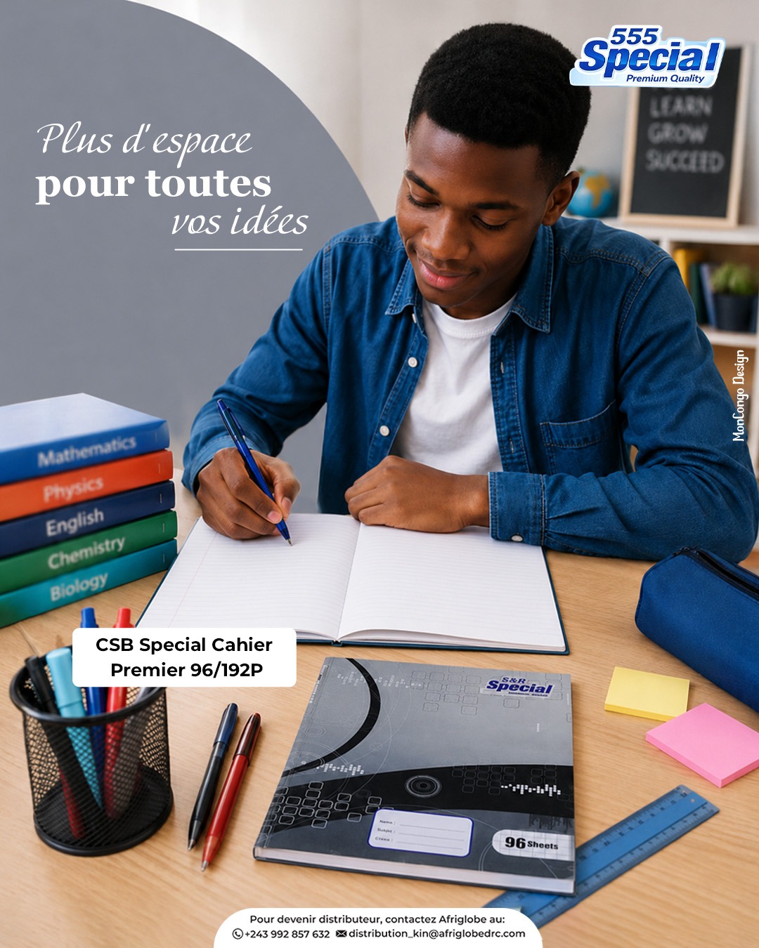 Plus d'espace pour toutes vos idées