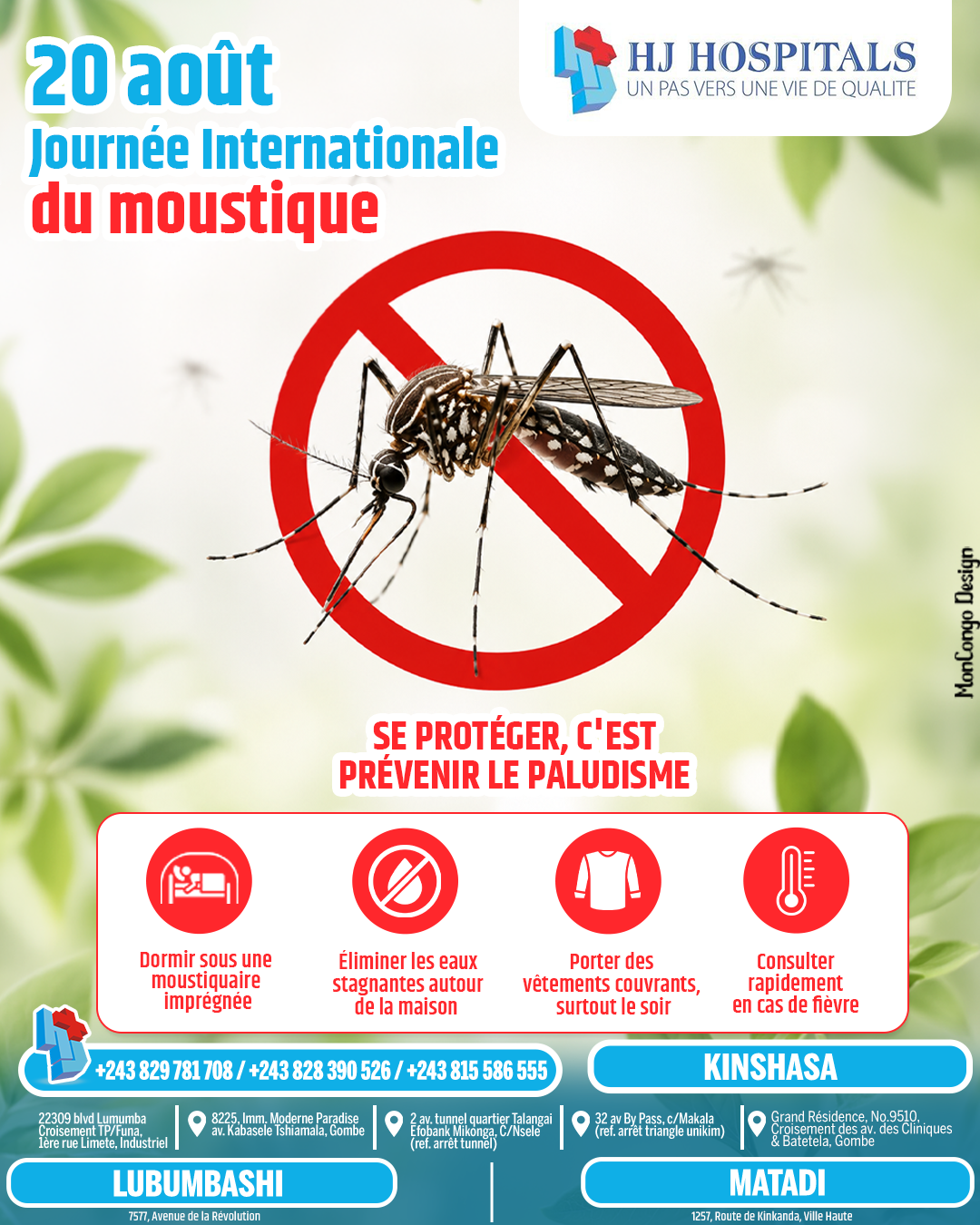 SE PROTÉGER, C'EST PRÉVENIR LE PALUDISME