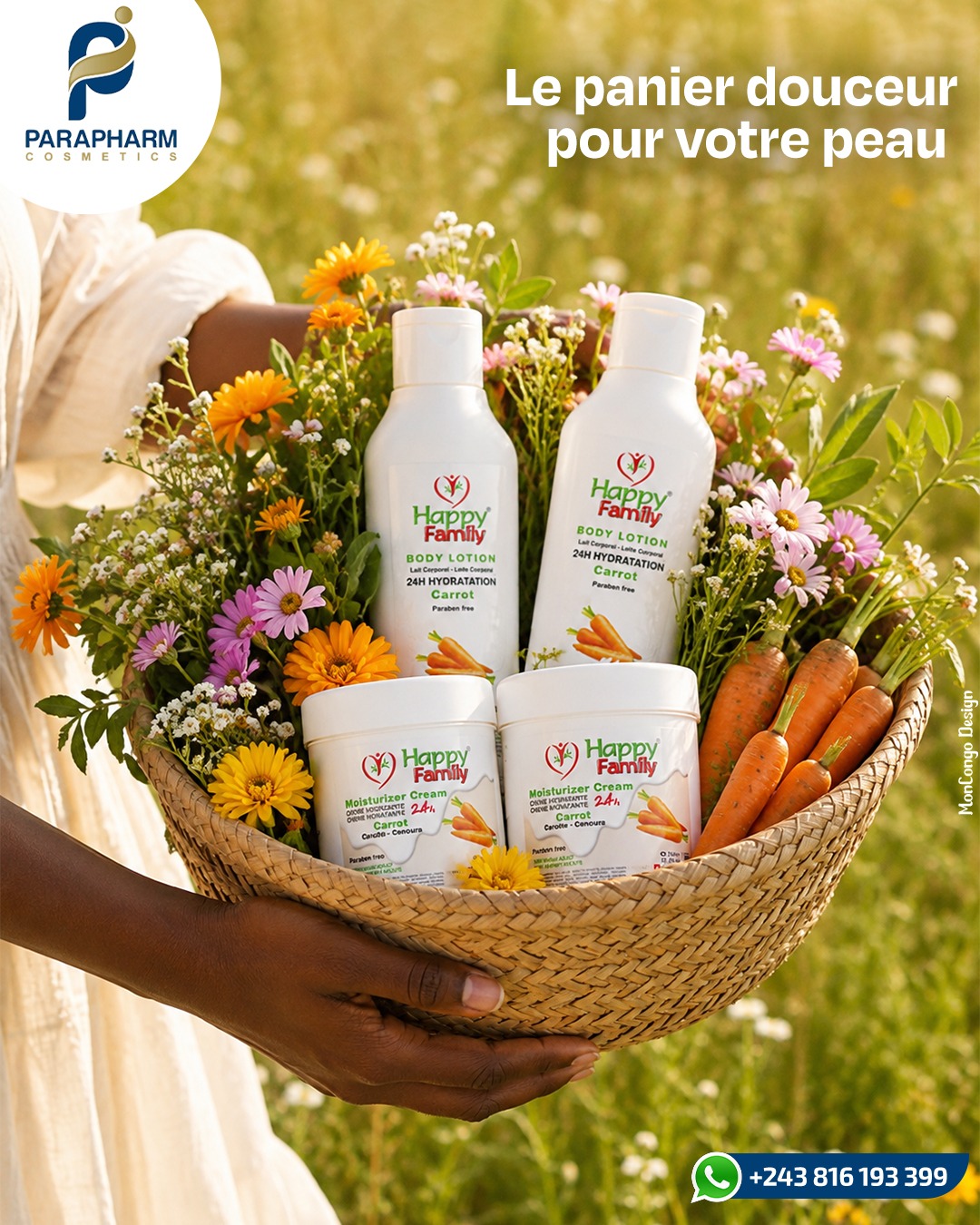 Le panier douceur pour votre peau 