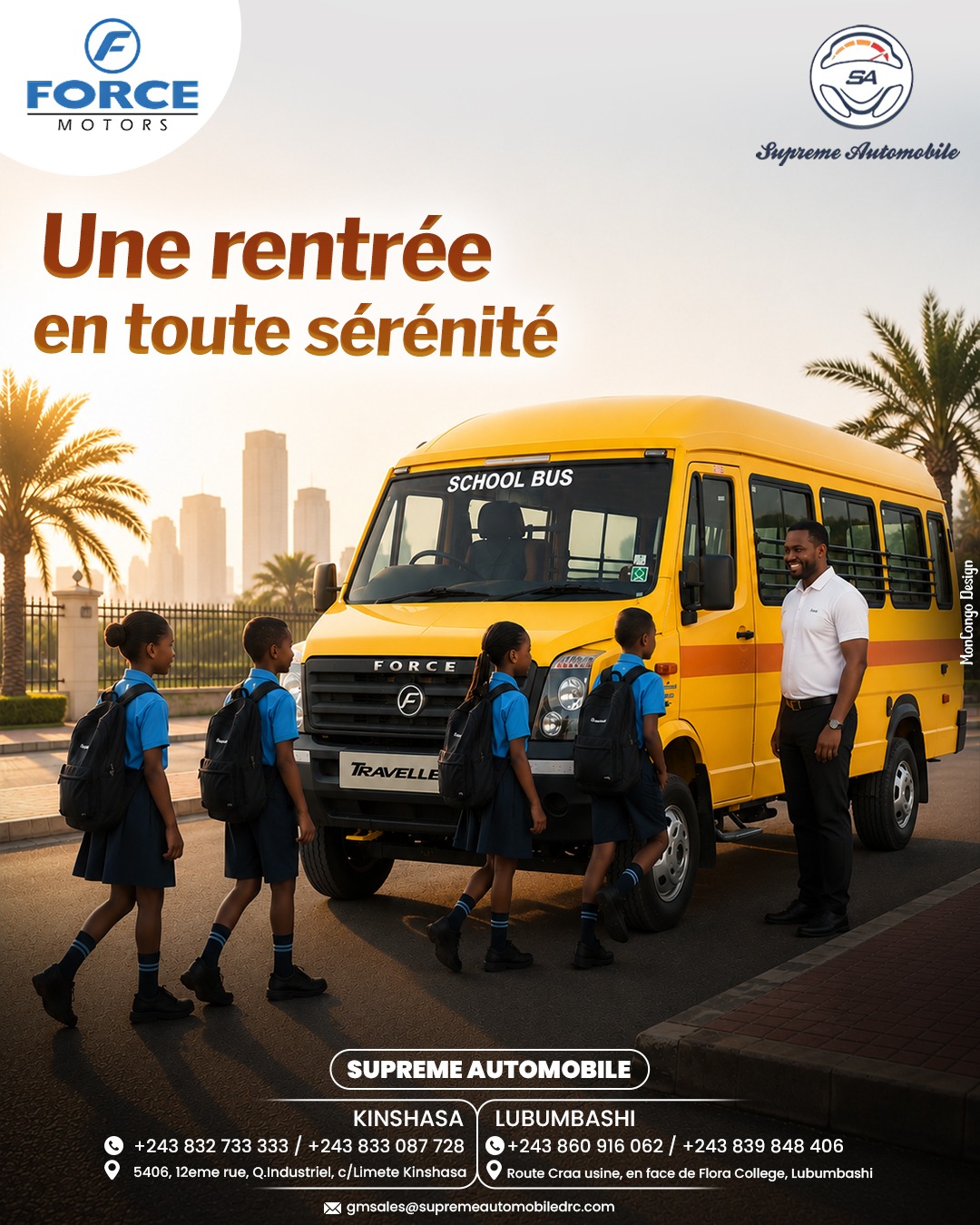 Une rentrée en toute sérénité
