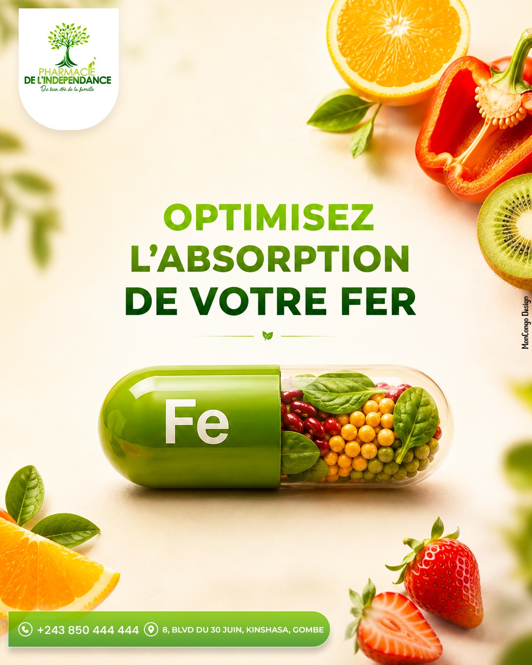 Optimisez l’absorption de votre fer