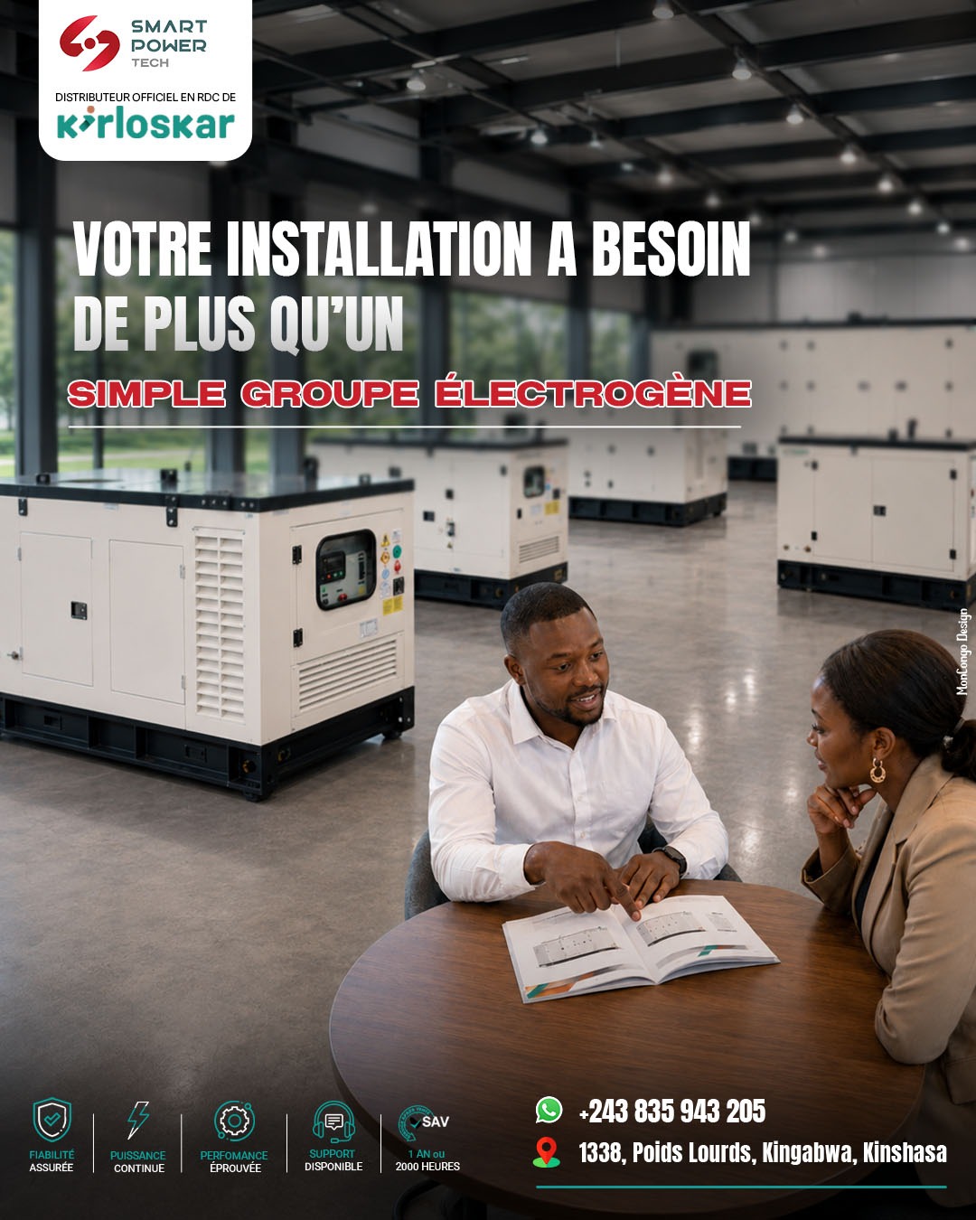 La puissance adaptée à vos besoins