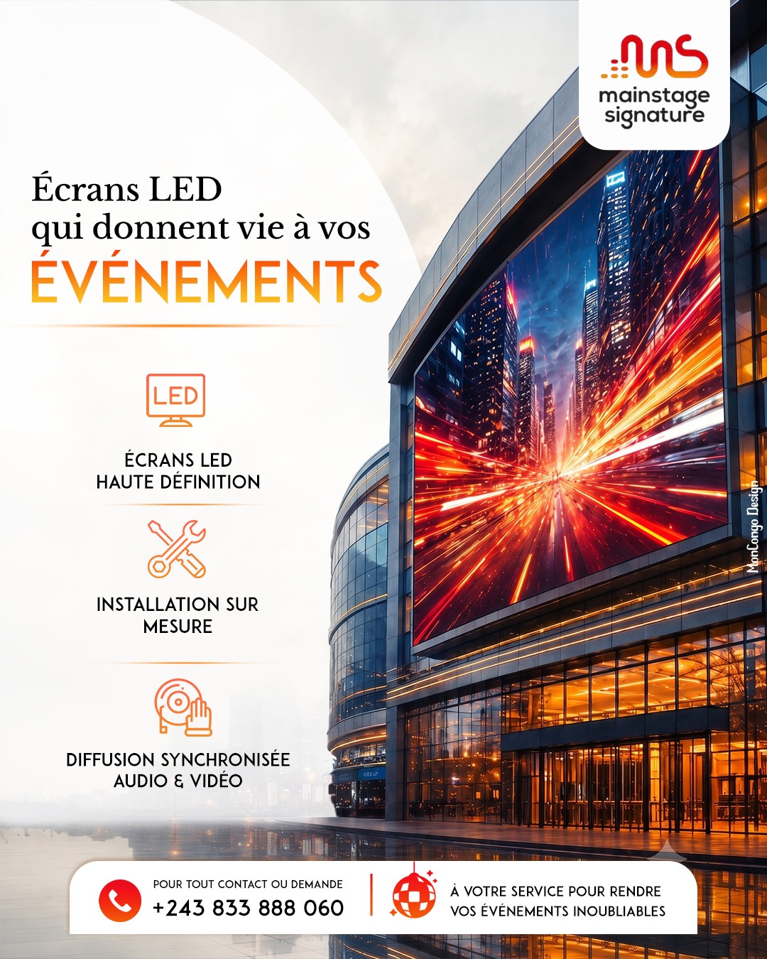 Écrans LED qui donnent vie à vos événements