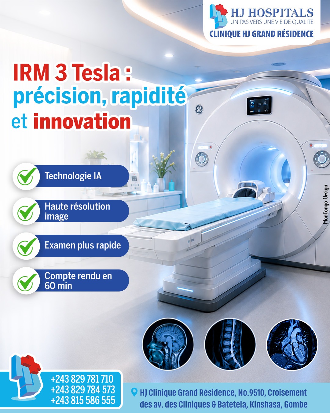 IRM 3 Tesla : une imagerie plus rapide, plus précise