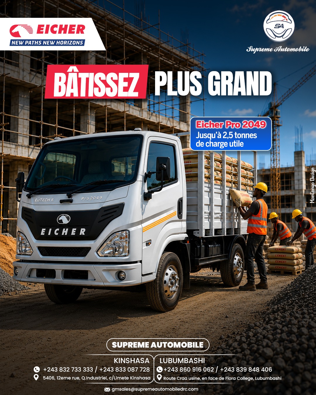Bâtissez plus grand