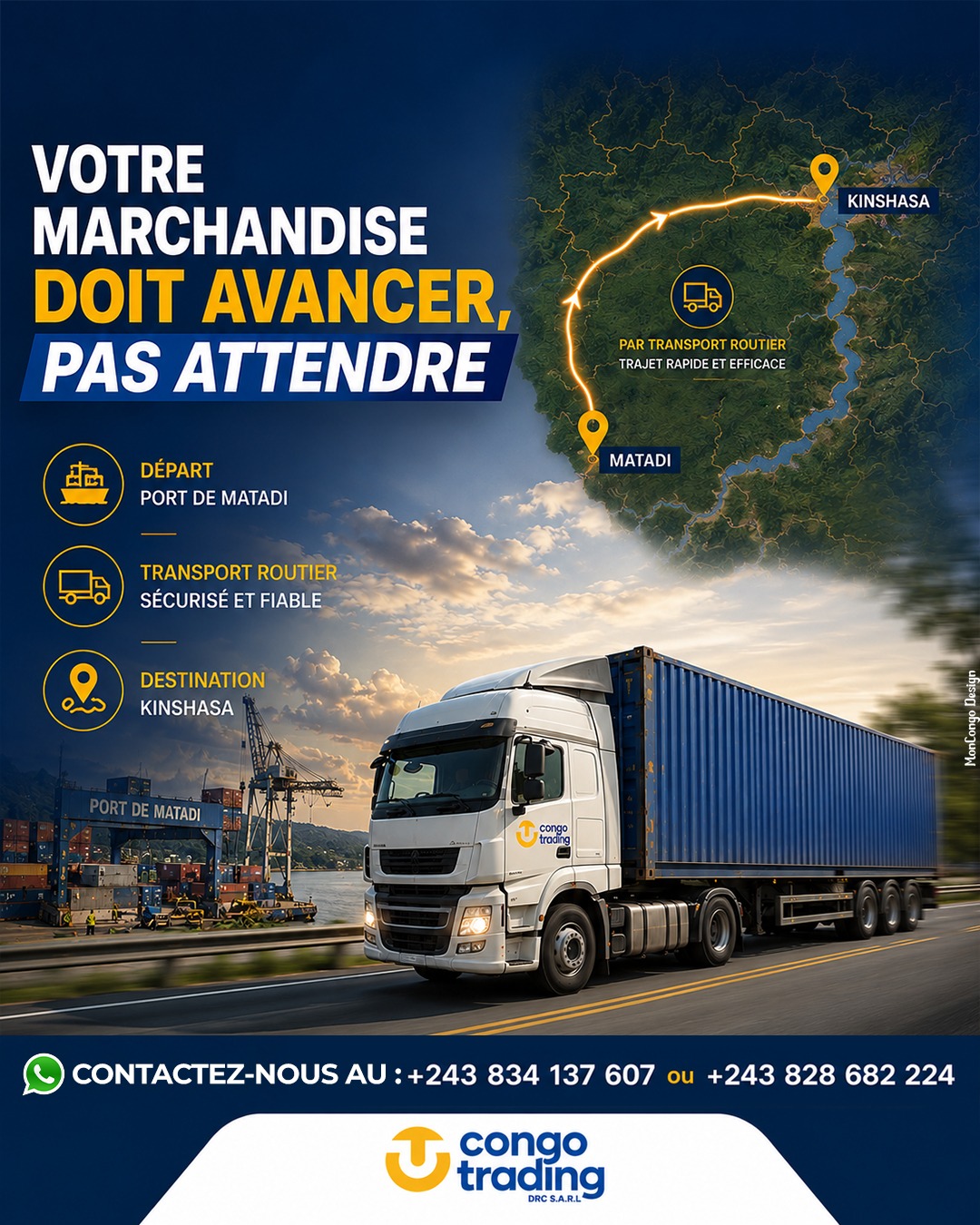 Votre marchandise doit avancer