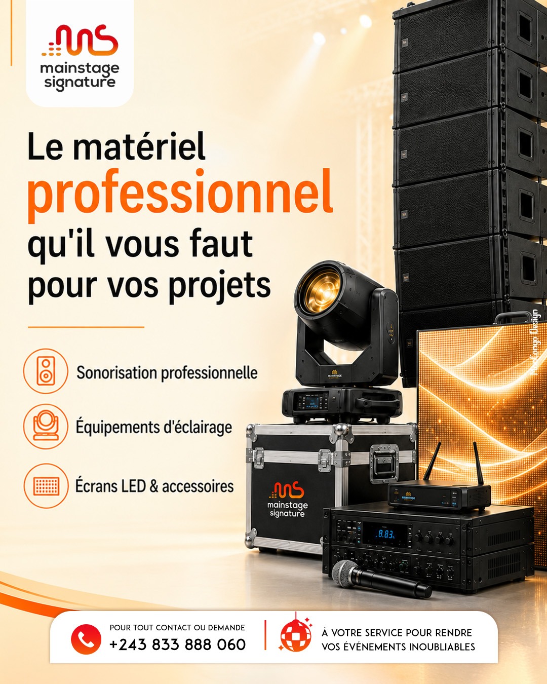 Votre événement, notre expertise 