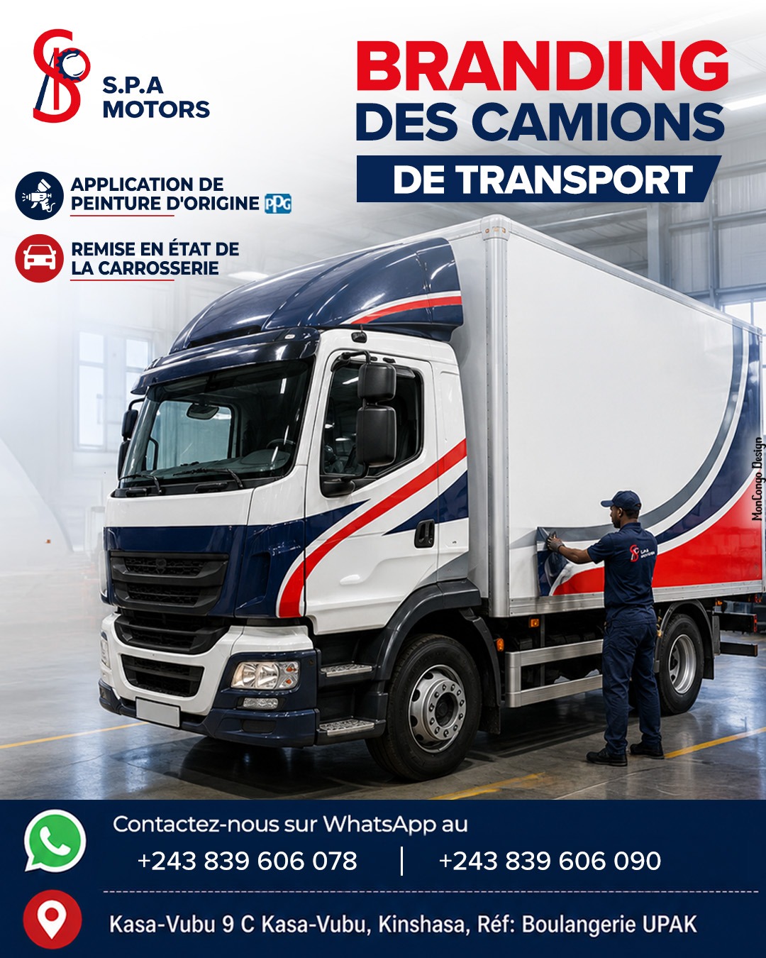 Branding des camions