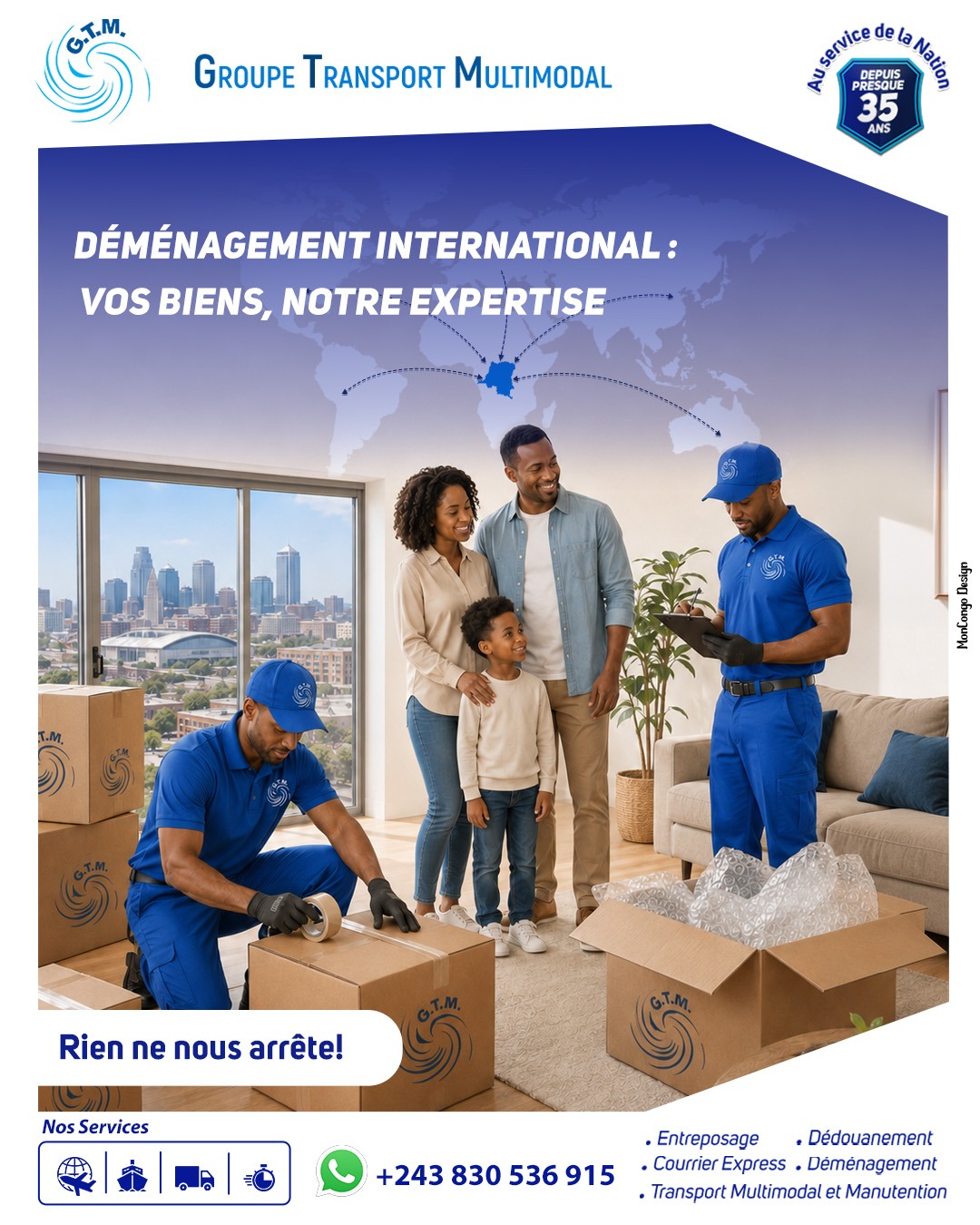 Déménagez à l’international avec GTM