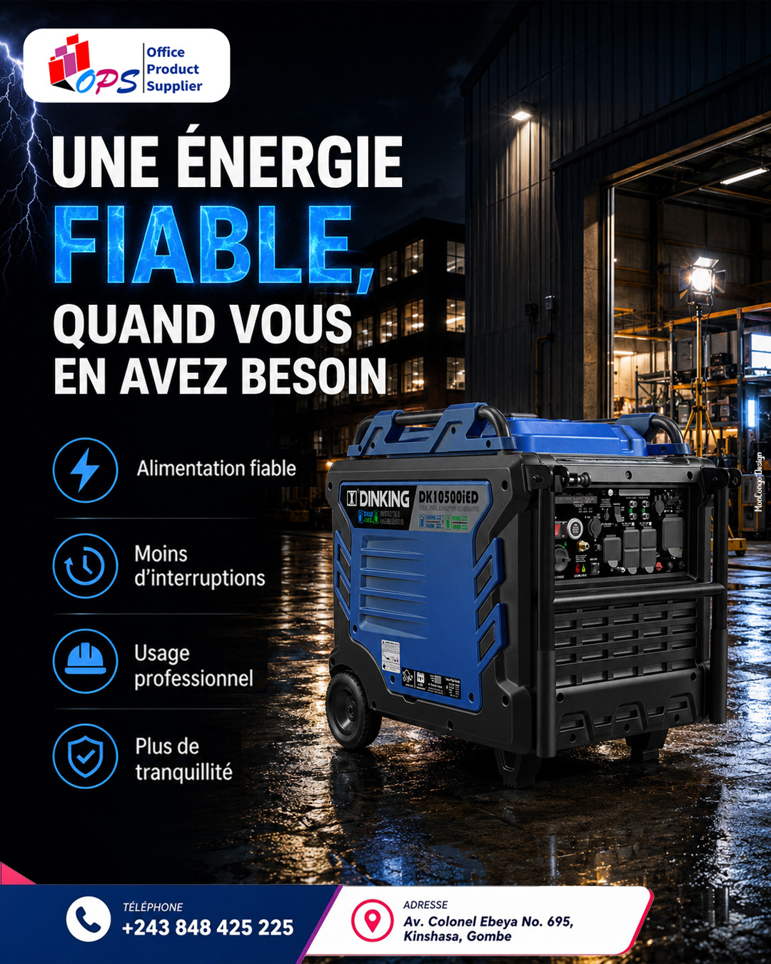 Une énergie fiable, quand vous en avez besoin