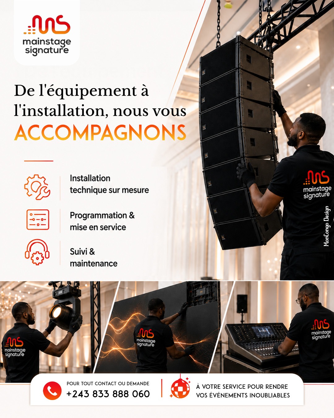 🔧 Installation & suivi professionnels