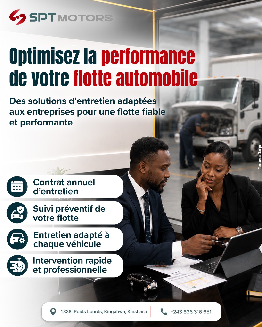 Un contrat d’entretien pour la continuité de votre flotte