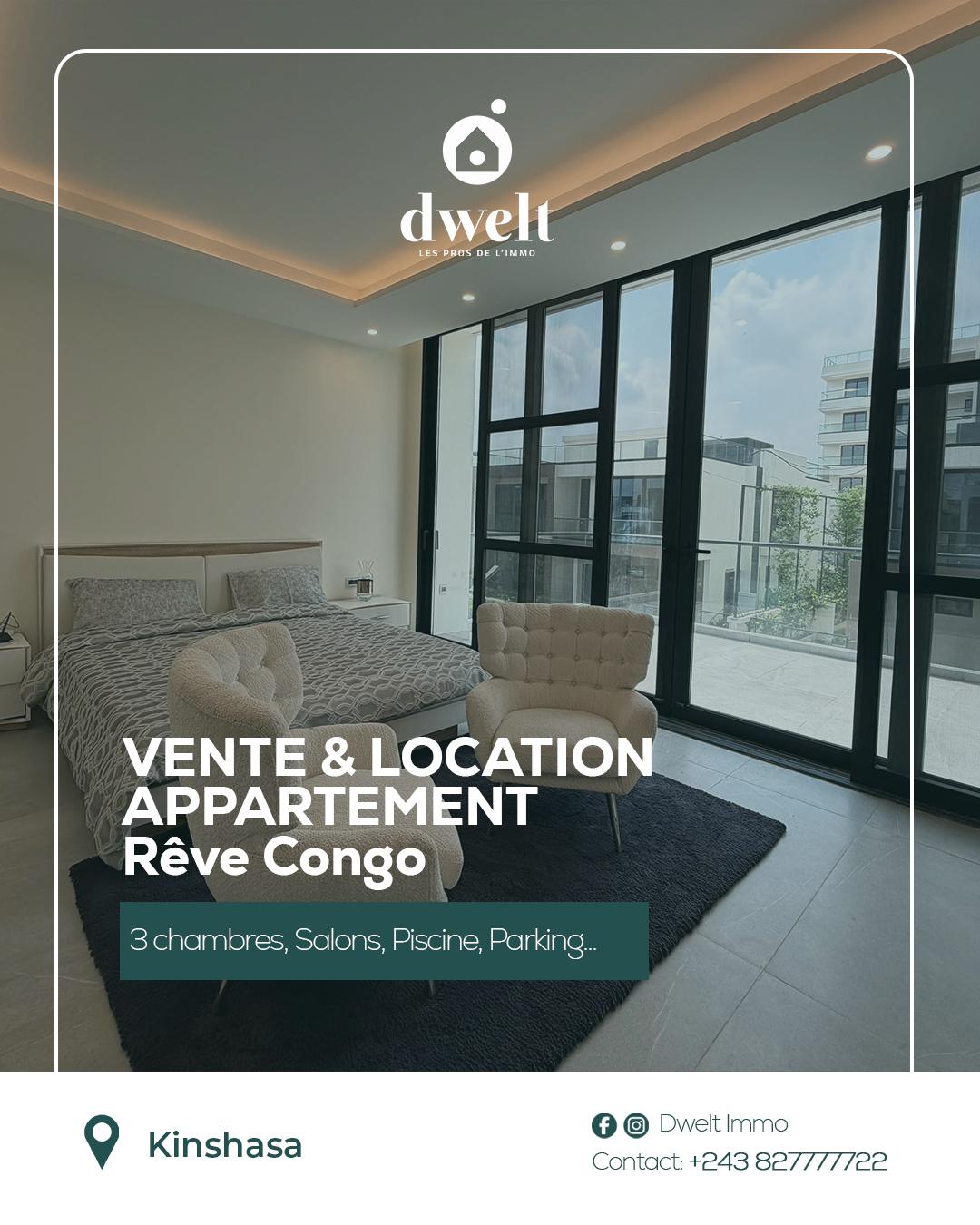 Découvrez une sélection de villas haut standing au sein de Rêve Congo