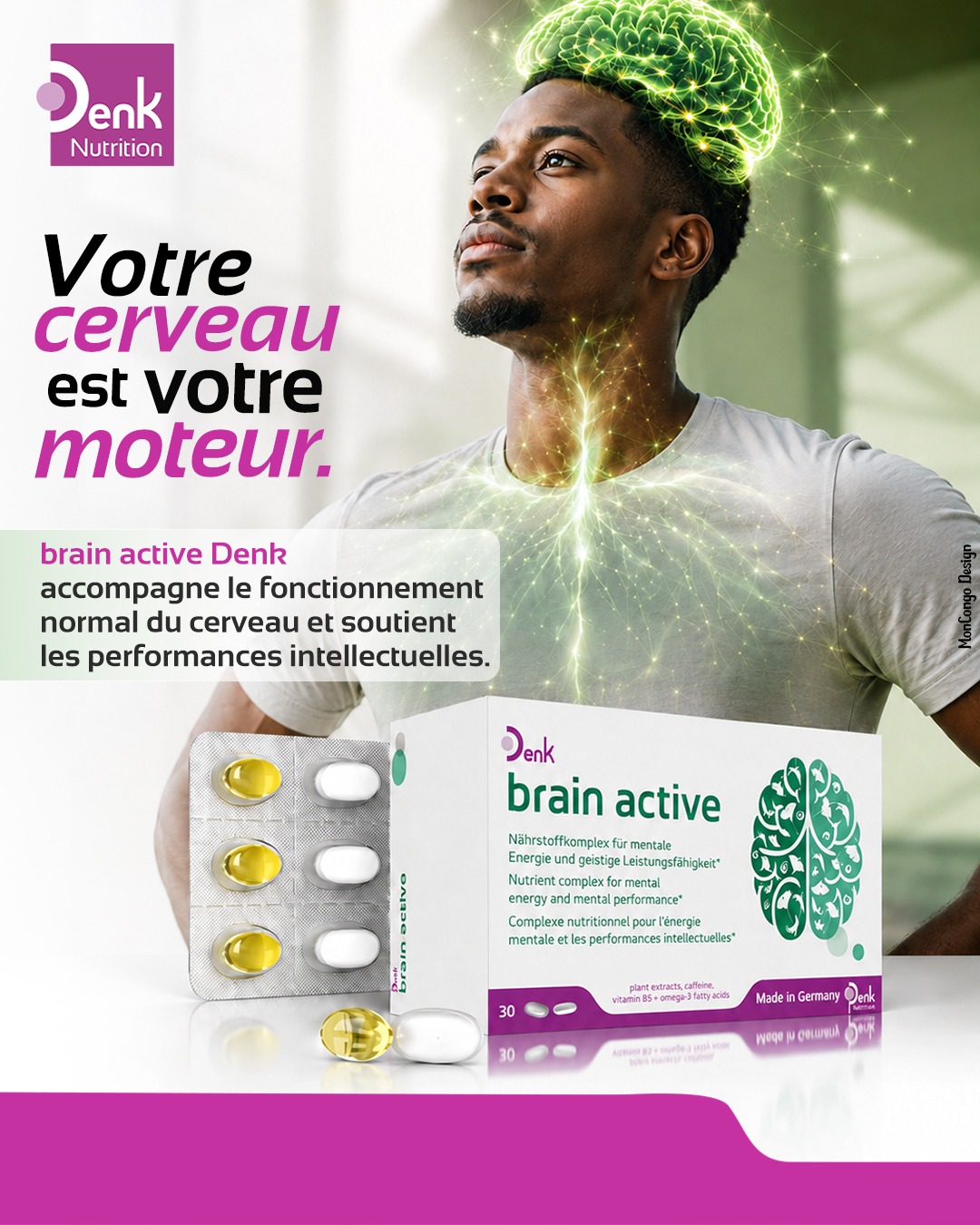 Votre cerveau vous accompagne à chaque instant. 