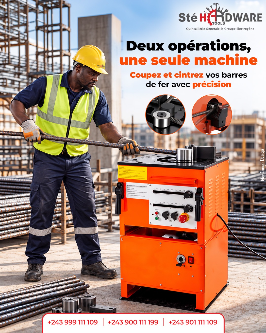 Deux opérations, une seule machine