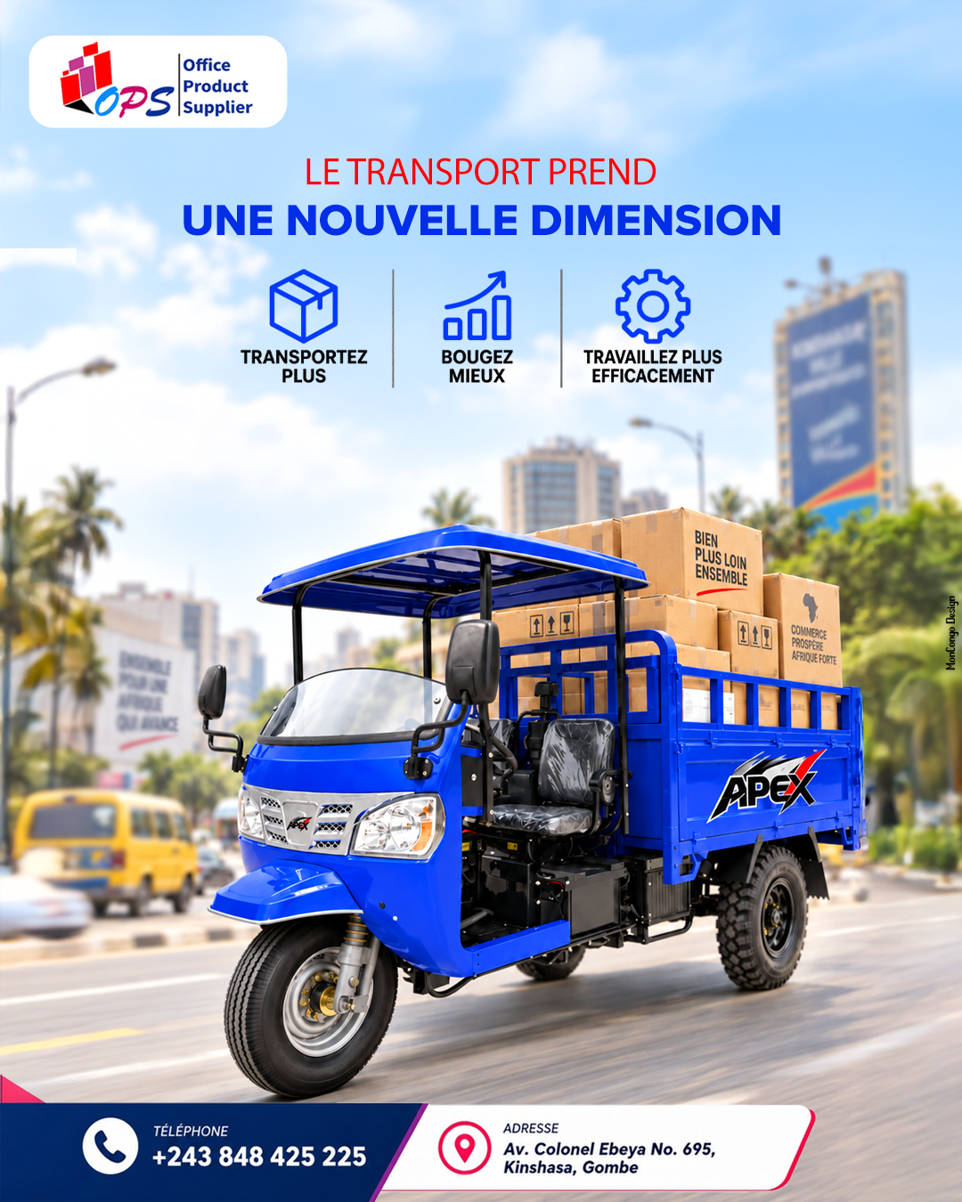 LE TRANSPORT PREND UNE NOUVELLE DIMENSION