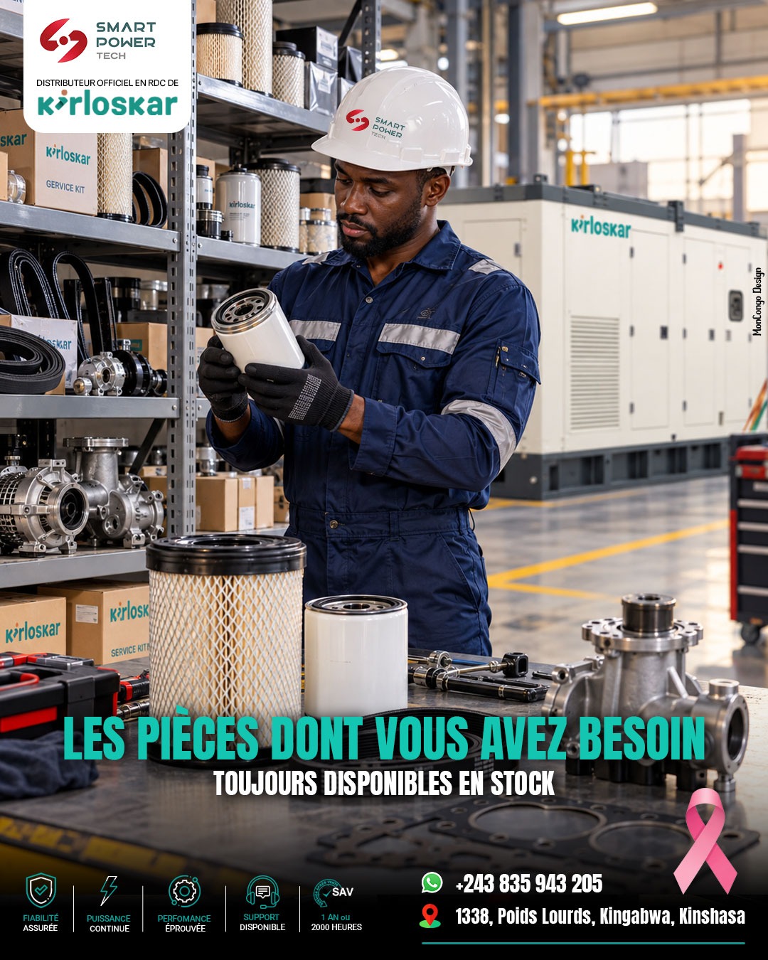 LES PIÈCES DONT VOUS AVEZ BESOIN