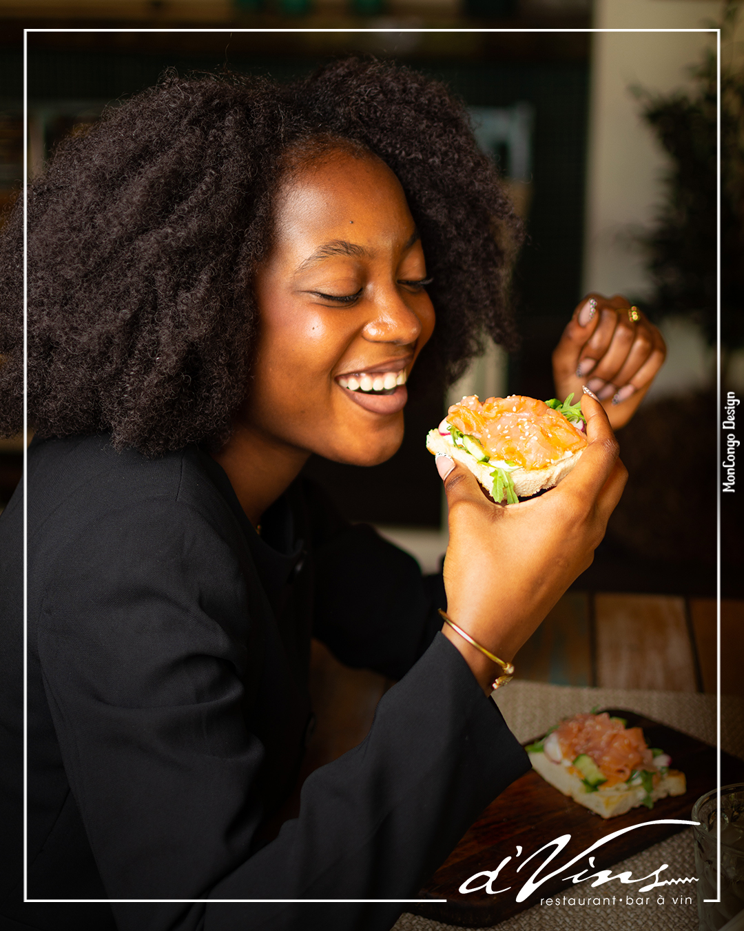 Une bouchée, un sourire… et le plaisir est au rendez-vous.