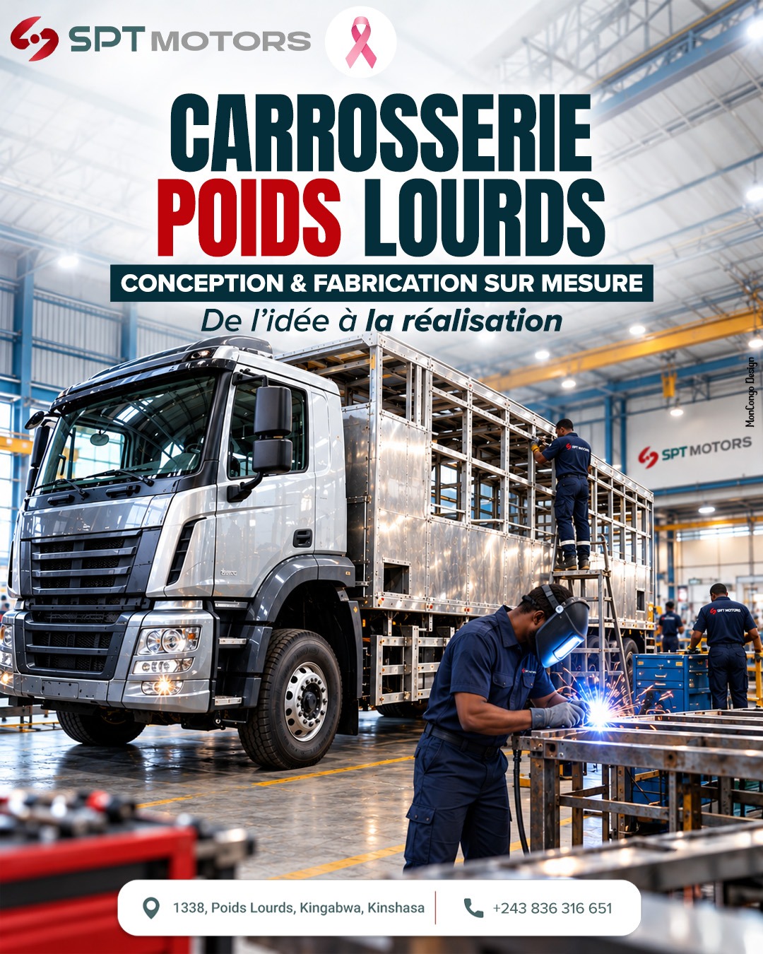 CARROSSERIE POIDS LOURDS  CONCEPTION & FABRICATION SUR MESURE 