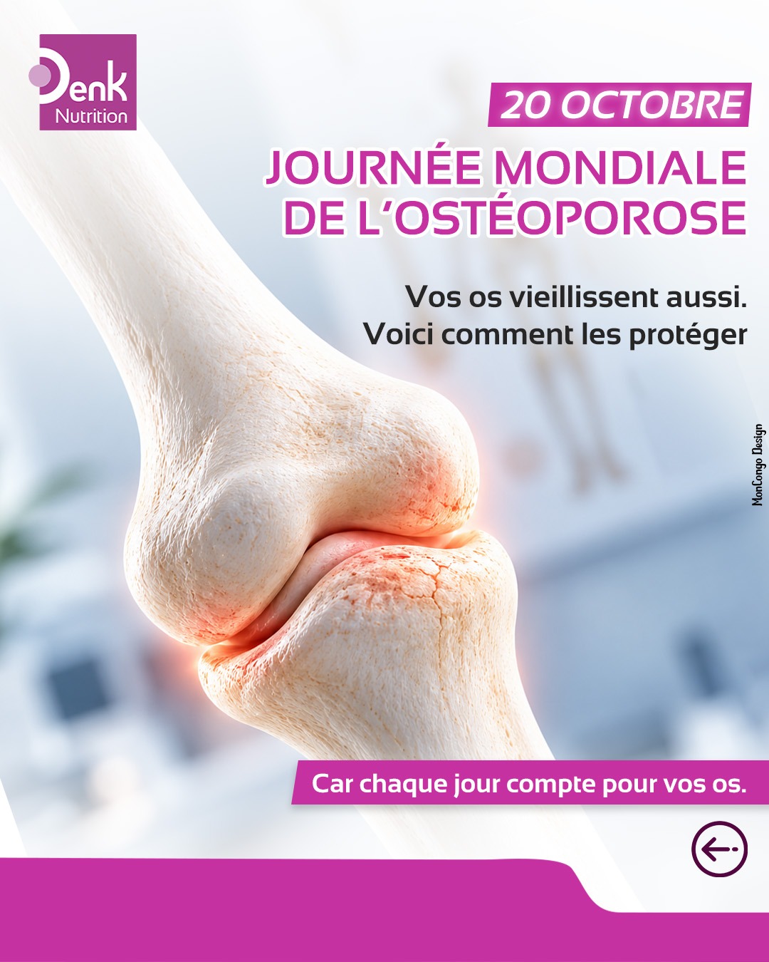 Des os solides à chaque étape de la vie.