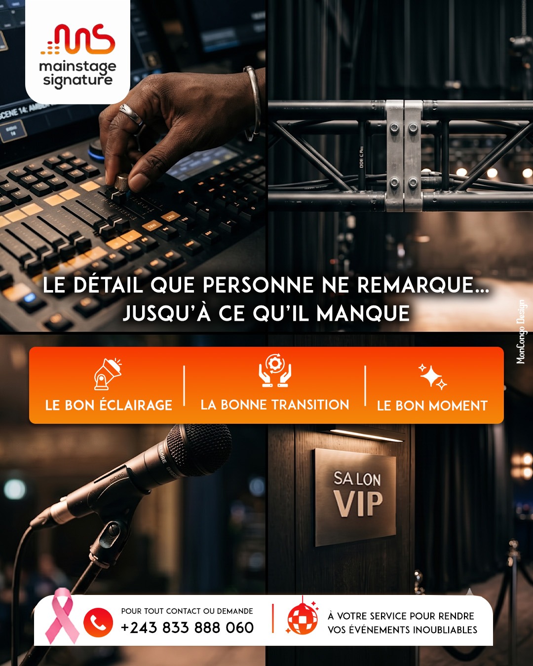 Votre prochain événement commence ici.