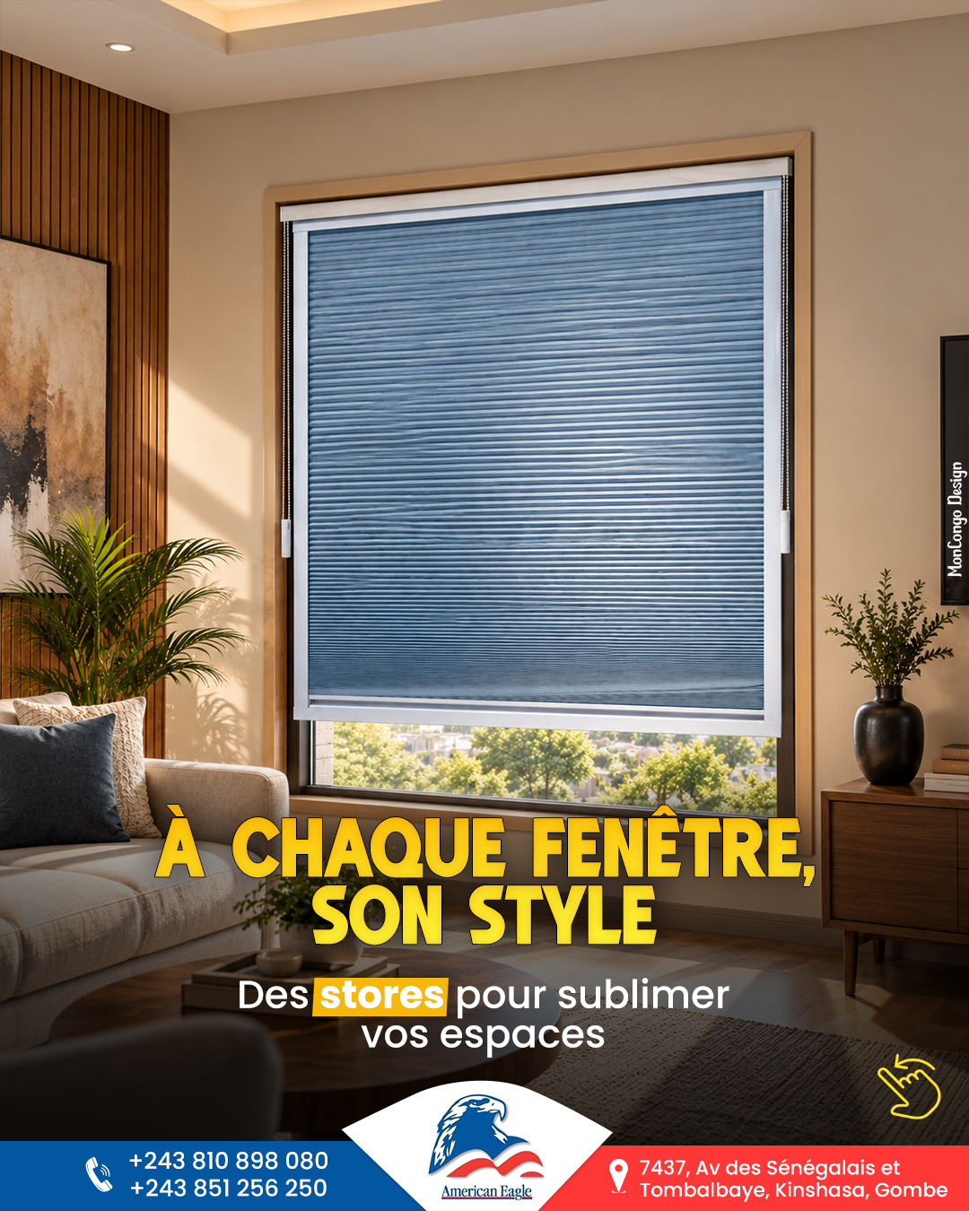 Des stores pour sublimer vos espaces