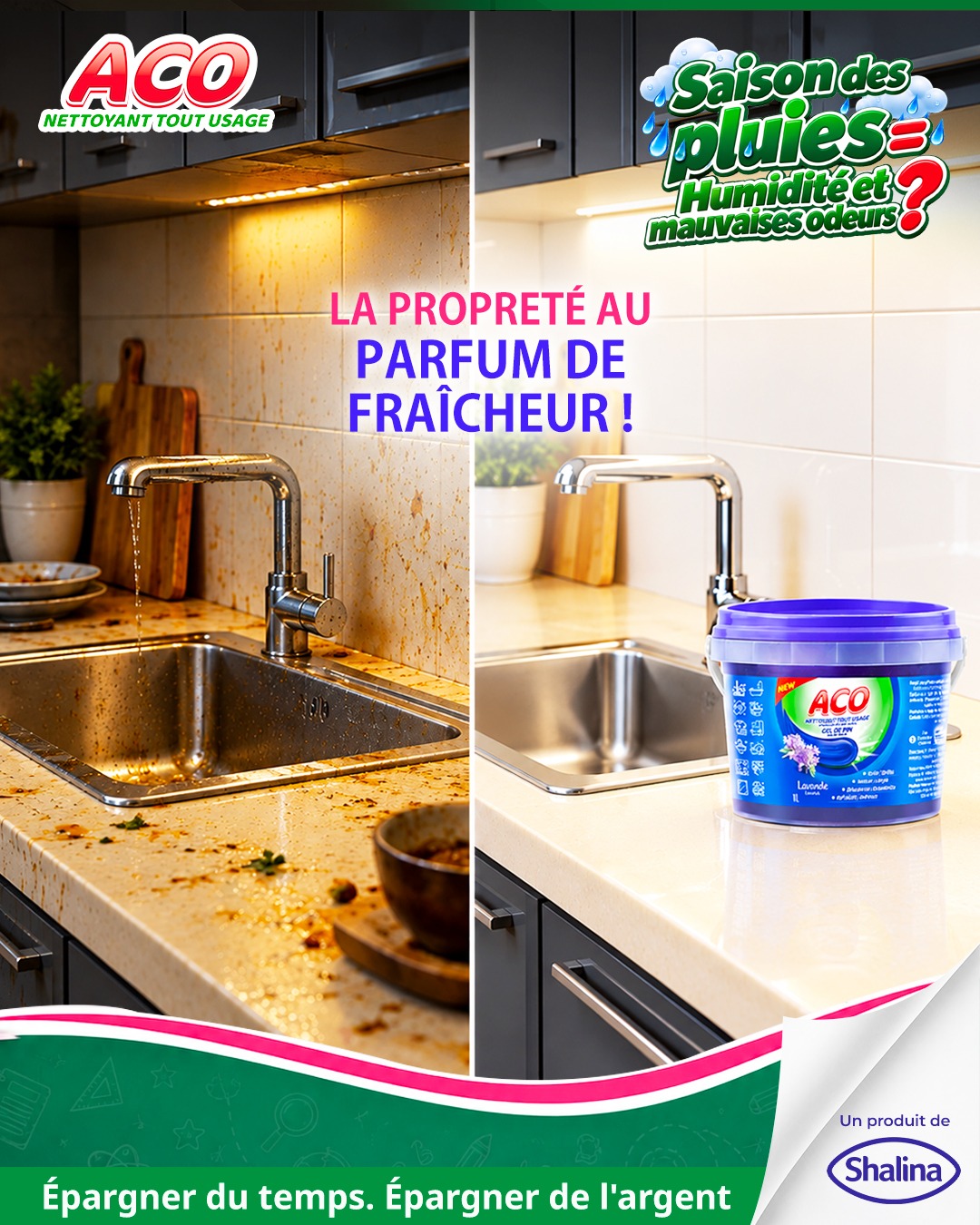 Une cuisine fraîche, même sous la pluie
