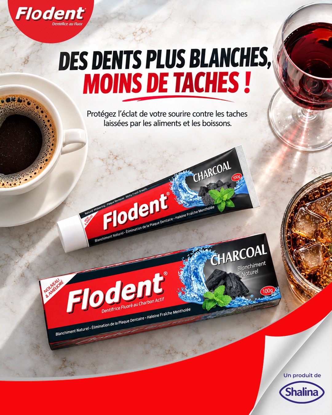 Votre café préféré ne devrait pas laisser de souvenirs sur vos dents ! 