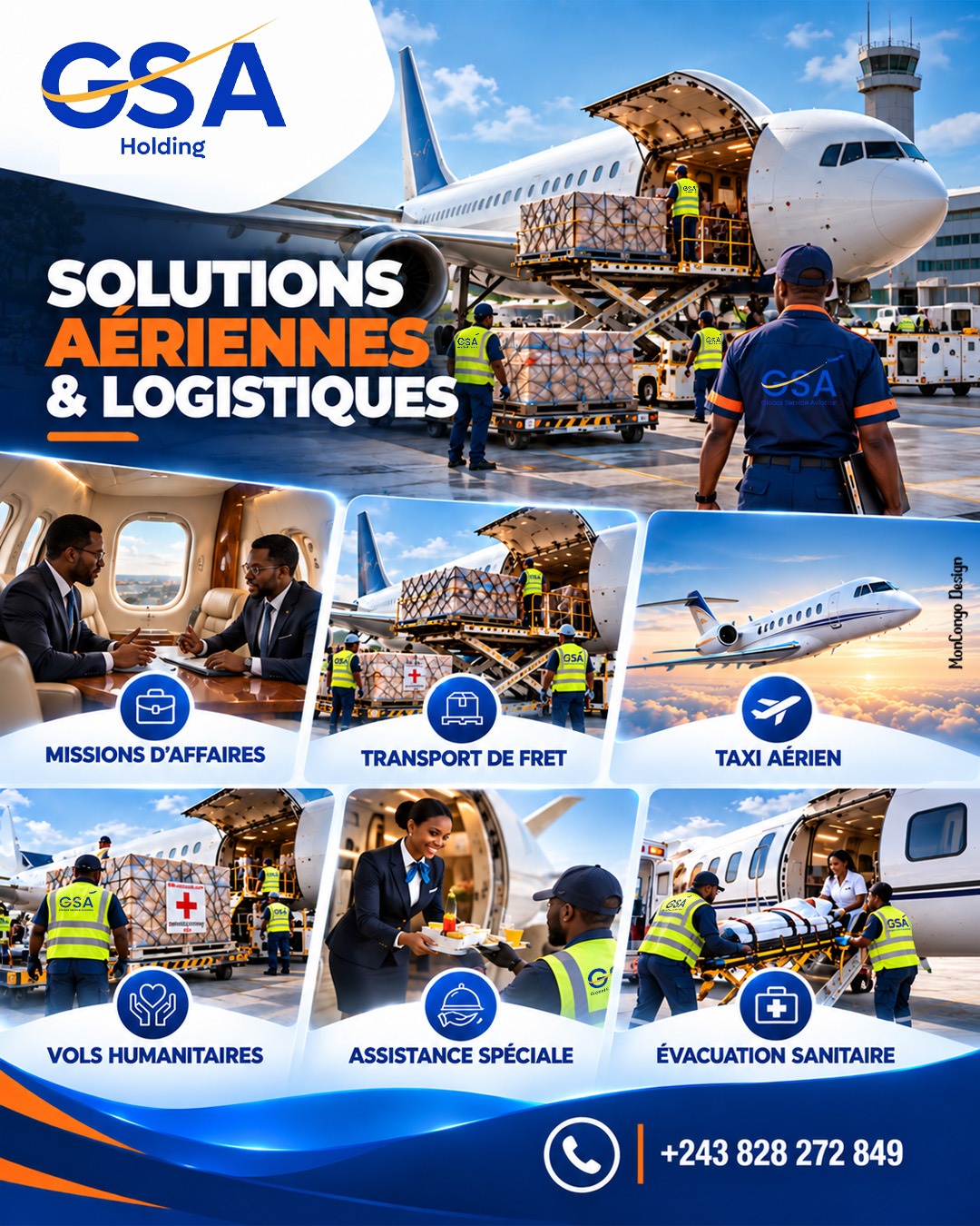 Des solutions aériennes adaptées à vos besoins
