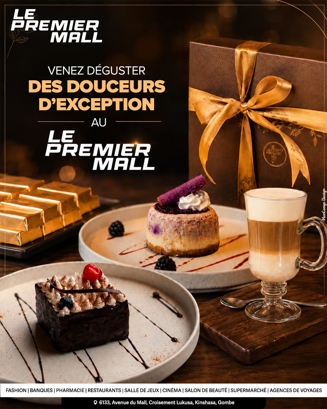 Venez déguster des douceurs d’exception au PREMIER MALL 