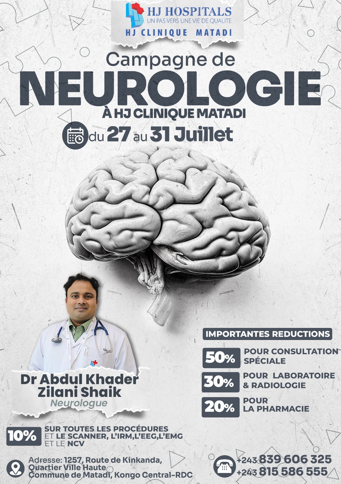 Bénéficiez d'offres spéciales en neurologie