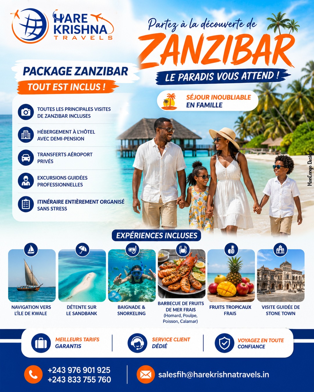 Découvrez Zanzibar avec un package tout compris !