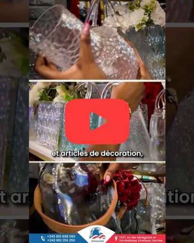 -40 % sur les vases et articles de décoration
