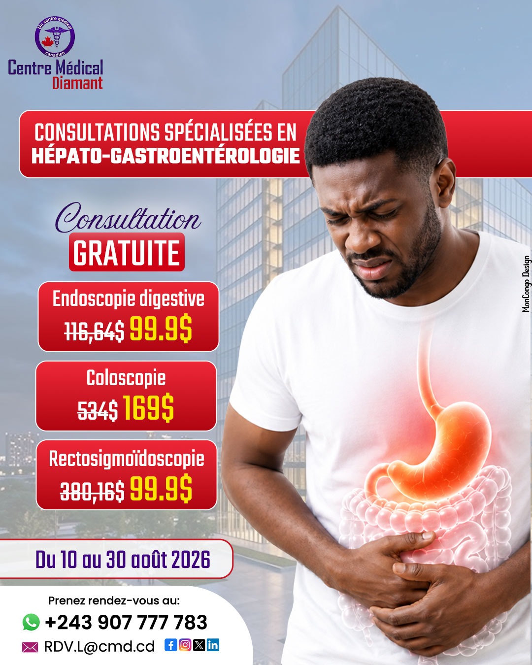Consultations specialisées en hépato-gastroentérologie !