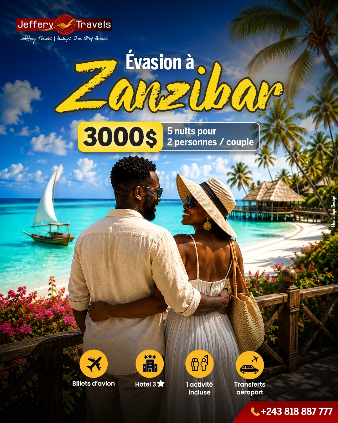 Zanzibar à deux, ça vous tente ? 