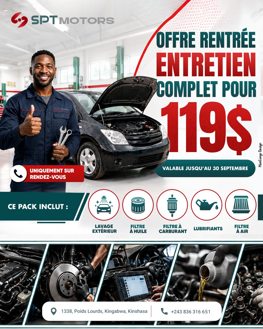 Offre spéciale rentrée à 119 $