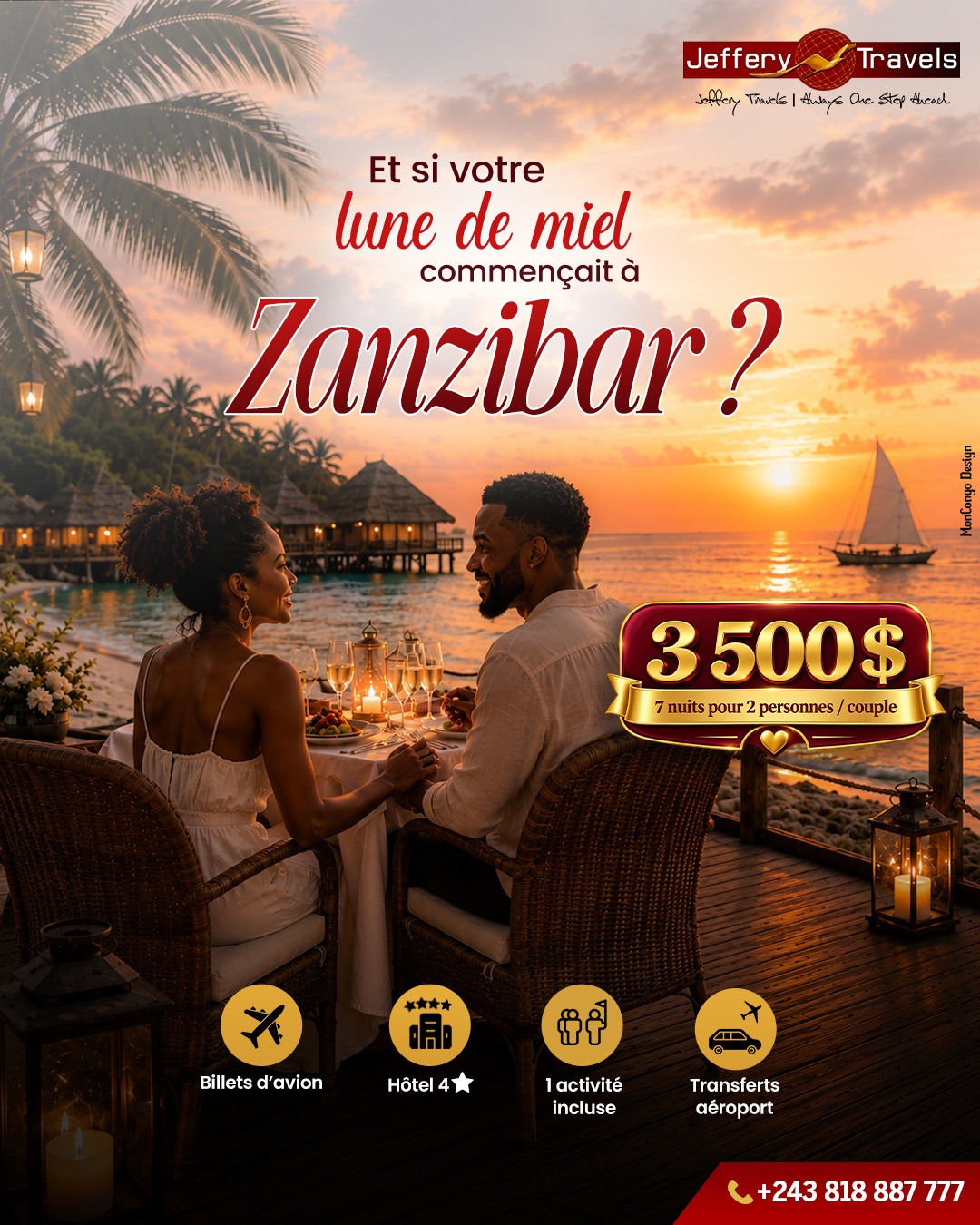 Et si votre lune de miel commençait à Zanzibar ?