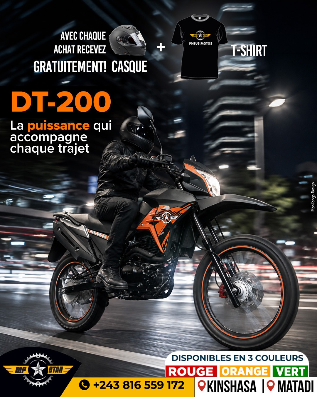 DT-200 : La puissance qui accompagne chaque trajet