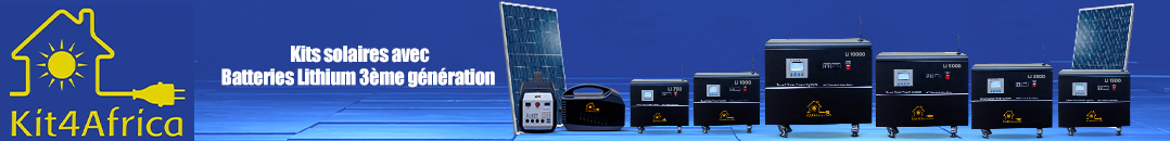 kit4africa - kinshasa - rdc - moncongo - panneau solaire - tele - batterie - Weast Energie