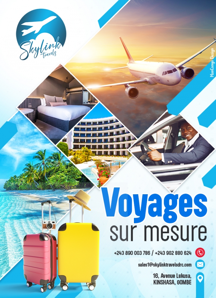 Skylink Travels Kinshasa agences de voyages a Kinshasa Travel Agencies in Kinshasa Moncongo