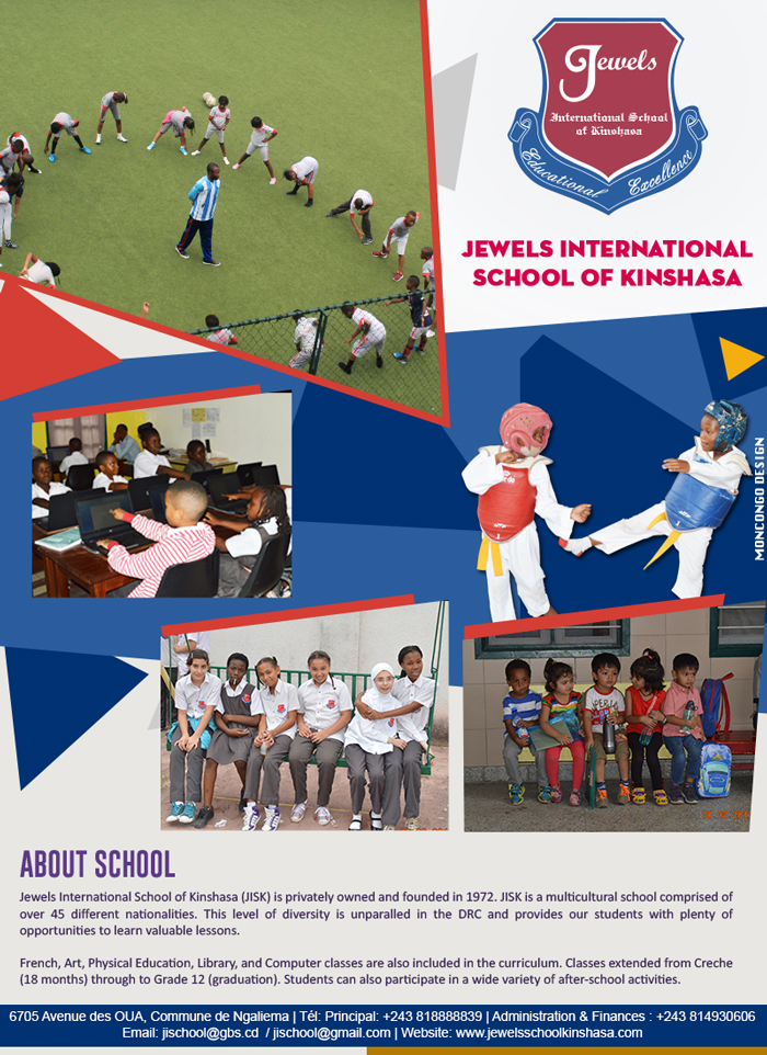 Jewels International School of Kinshasa - MonCongo